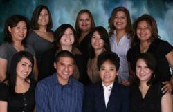 Dr. Emily Letran and her friendly dental practice staff